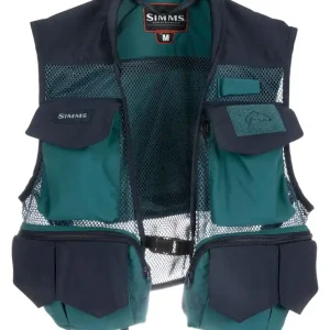 Simms Tributary Vest Weste deep sea green- XS