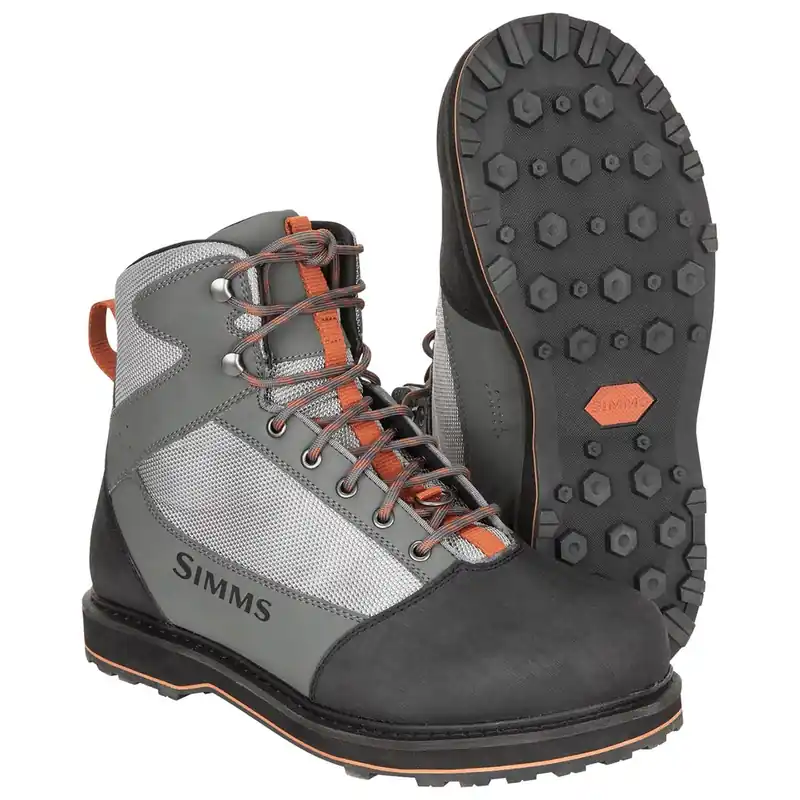 Simms Tributary Boot Watschuh mit Gummisohle striker grey- 4