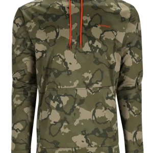 Simms Challenger Hoody Kapuzenpullover regiment camo olive drab- XL