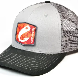 Frödin Logo Trucker Hat Cap black grey-
