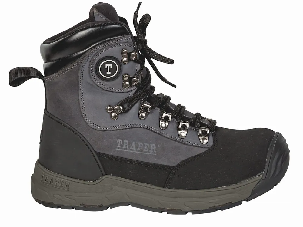 Traper Montana Wading Boot Rubber grey Watschuh mit Gummisohle- 8