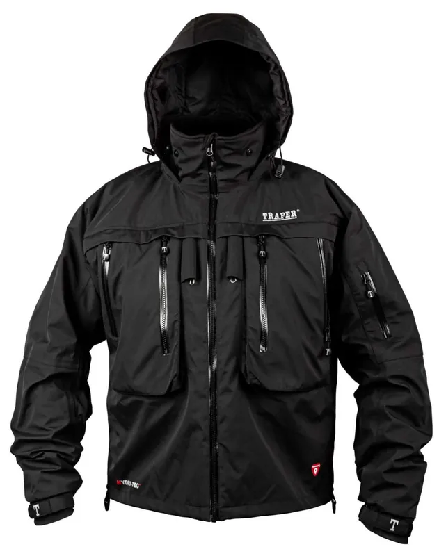 Traper Utah Isolated Wading Jacket Watjacke mit Innenfutter black- L