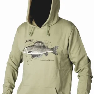 Traper Grayling Hoody olive green- M