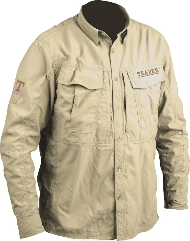 Traper Montana Guide Fishing Shirt beige- M