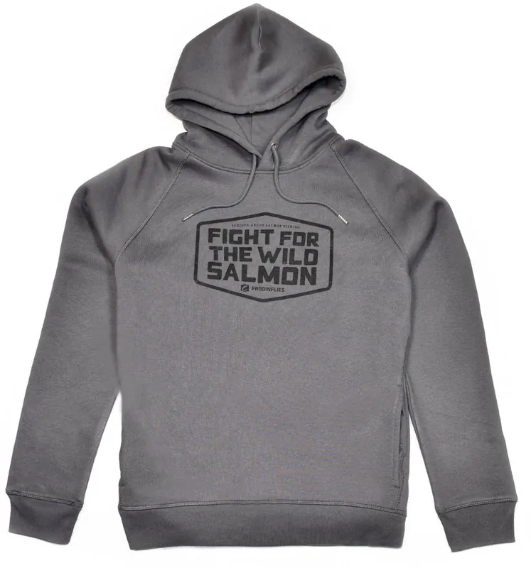 Frödin Wild Salmon Hoodie graphite grey- S