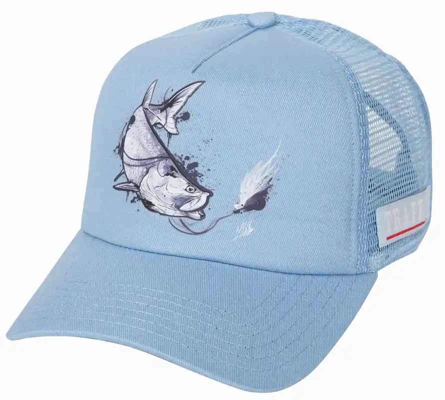 Traper Art Cap Tarpon blue Hat Kappe-