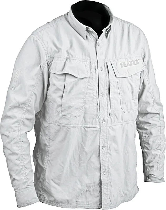 Traper Montana Guide Fishing Shirt light grey- M
