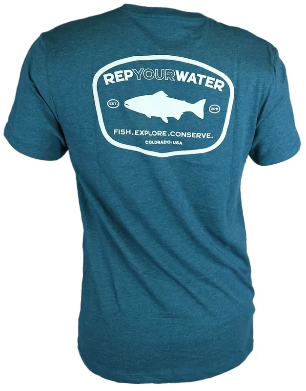 RepYourWater Badge Tee T-Shirt- S