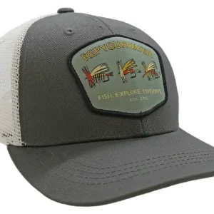 RepYourWater Retro Flies Badge Hat Cap Kappe-