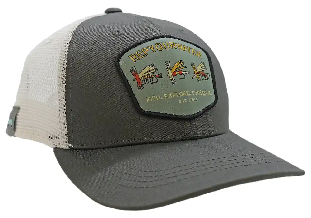 RepYourWater Retro Flies Badge Hat Cap Kappe-