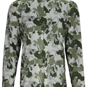 Simms Solarflex Crew Langarmhemd regiment camo clover-                                                                                                                                                                                                                        XXL