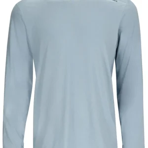 Simms Solarflex Crew Langarmhemd steel blue heather-                                                                                                                                                                                                                        XXL