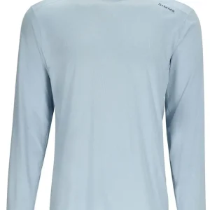 Simms Solarflex Hoody Langarmhemd steel blue heather-                                                                                                                                                                                                                        XXL