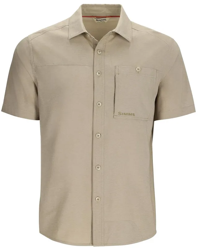 Simms Challenger SS Shirt Hemd stone- M