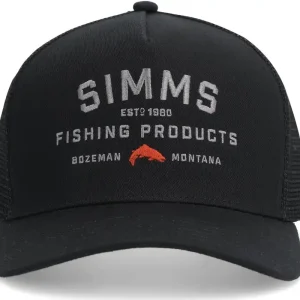 Simms Double Haul Trucker Cap Schirmmütze black-
