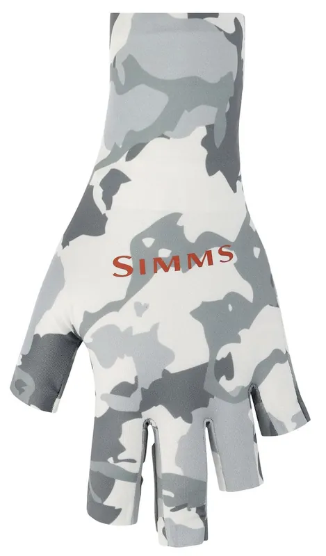 Simms Solarflex SunGlove Handschuh camo cinder- XS