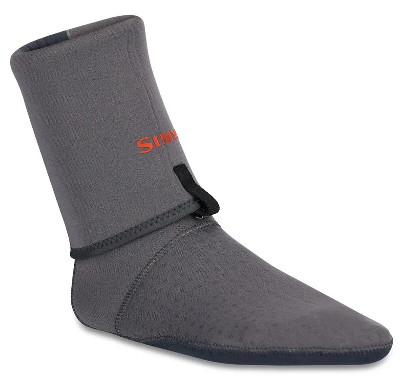 Simms Guide Guard Socks Socken mit Gravel Guards anvil- S