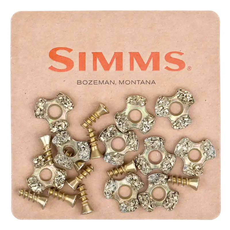 Simms HardBite Star Cleat Spikes Watschuh-Stollen für Vibramsohlen-
