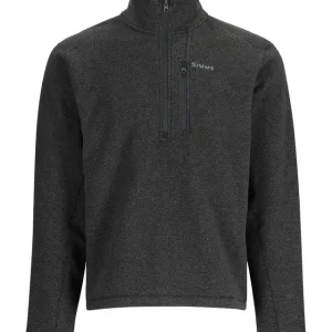 Simms Rivershed Half Zip Pullover black heather-                                                                                                                                                                                                                        M