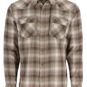 Simms Santee Flannel Shirt Hemd bayleaf/sunglow pane ombre-                                                                                                                                                                                                                        XXL