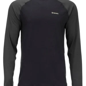 Simms Lightweight Baselayer Top black-                                                                                                                                                                                                                        XXL