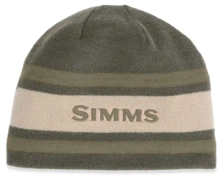 Simms Hayward Wool Beanie Mütze dark olive-
