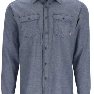 Simms Shoal Flannel Shirt Hemd midnight- XL