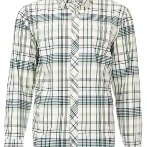 Simms Bugstopper Shirt Langarmhemd foliage madras plaid Insektenschutz- S