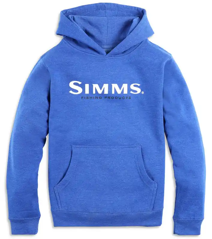 Simms Kid's Logo Hoody Kapuzenpullover royal- S