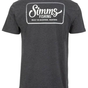 Simms Two Tone Pocket Tee T-Shirt charcoal heather- XL