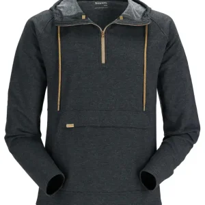 Simms Vermilion Hoody Kapuzenpullover black heather- S