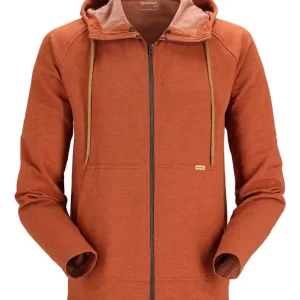 Simms Vermilion Full Zip Hoody Pullover clay heather- M