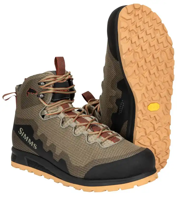 Simms Flyweight Access Watschuh mit Vibramsohle- 8