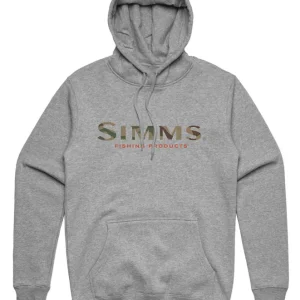 Simms Logo Hoody Kapuzenpullover grey heather-                                                                                                                                                                                                                        3XL