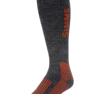 Simms Merino Midweight OTC Sock Watsocken carbon-