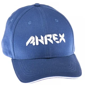 Ahrex Bold Script Cap Schirmmütze white on blue-