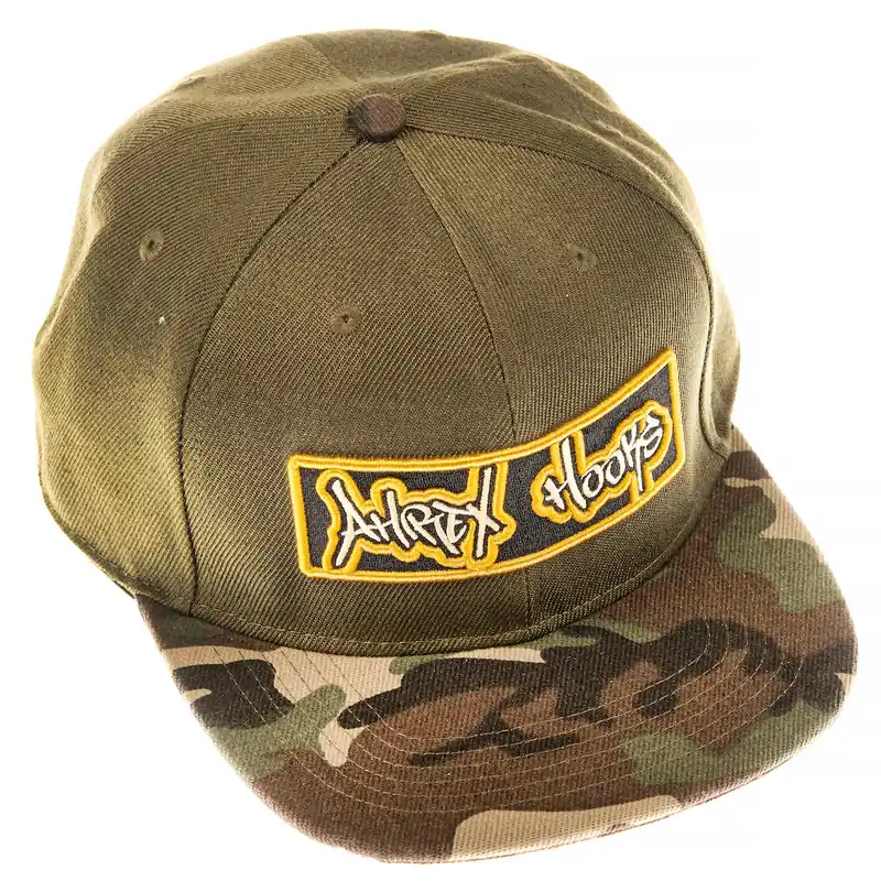 Ahrex Flat Brim Patch Cap Schirmmütze camo-