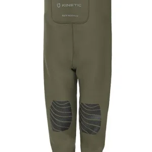 Kinetic NeoGaiter Bootfoot Wader Felt Neoprenwathose mit Stiefeln Filz olive- 40-41