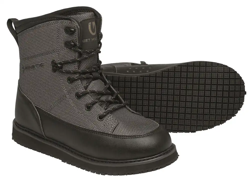 Kinetic RockGaiter ll Wading Boot Rubber Watschuh mit Gummisohle olive- 40-41