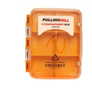 Fulling Mill 6 Compartments Box Orange-