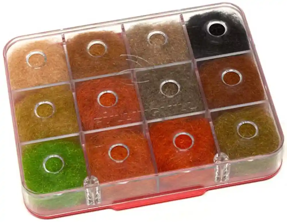 Fulling Mill Ultra Dry Dubbing Selection Dubbingdispenser-