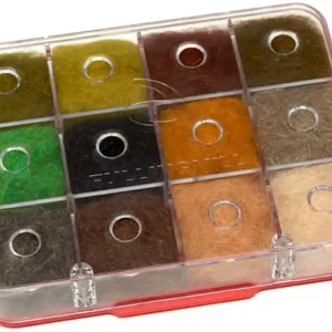 Fulling Mill Euro Nymph Dubbing Selection Dubbingdispenser-