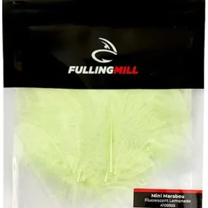 Fulling Mill Mini Marabou Black 36 Feathers-