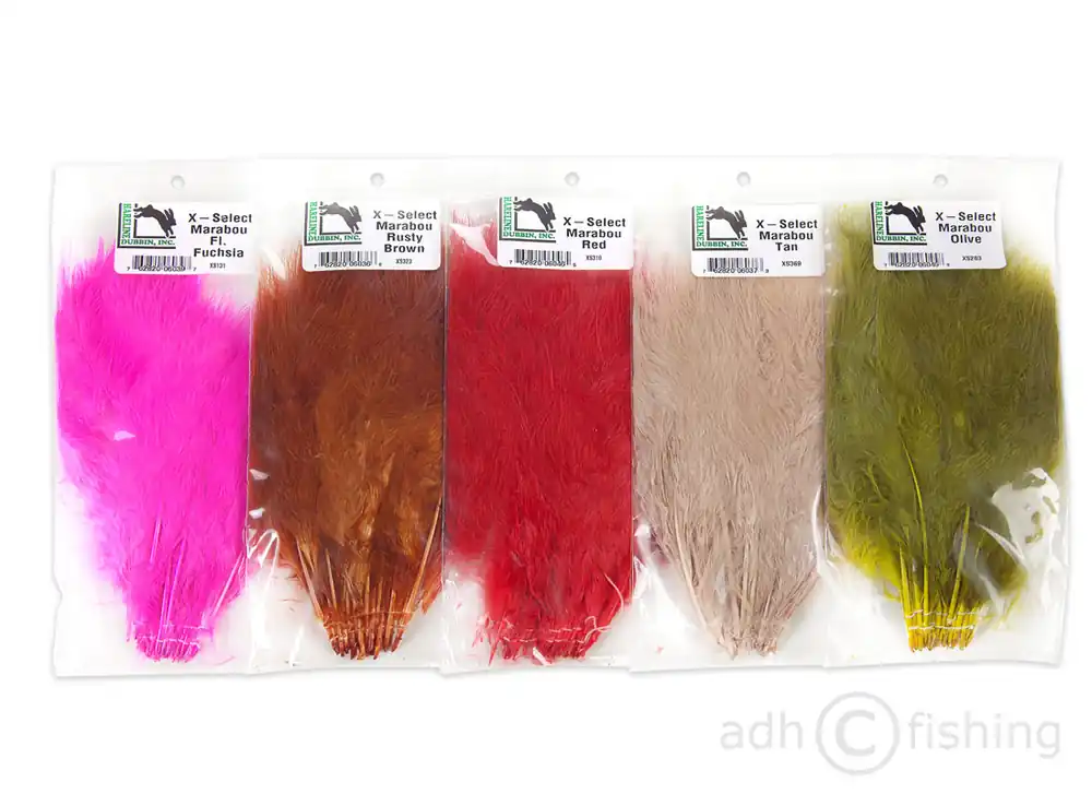 Hareline X-Select Marabou Federn-
