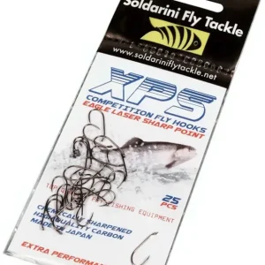 Soldarini XPS Competition C100 Dryfly Hook Barbless 25pc- 10