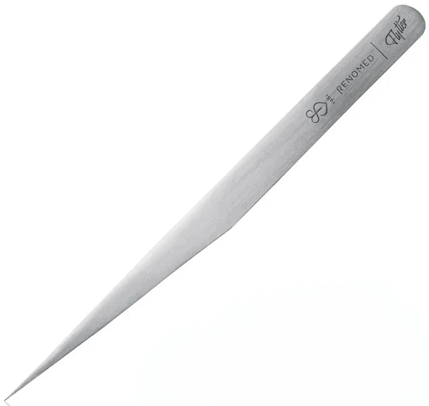 Renomed Edelstahl Pinzette FT2 - Präzision 14cm, groß, gerade-