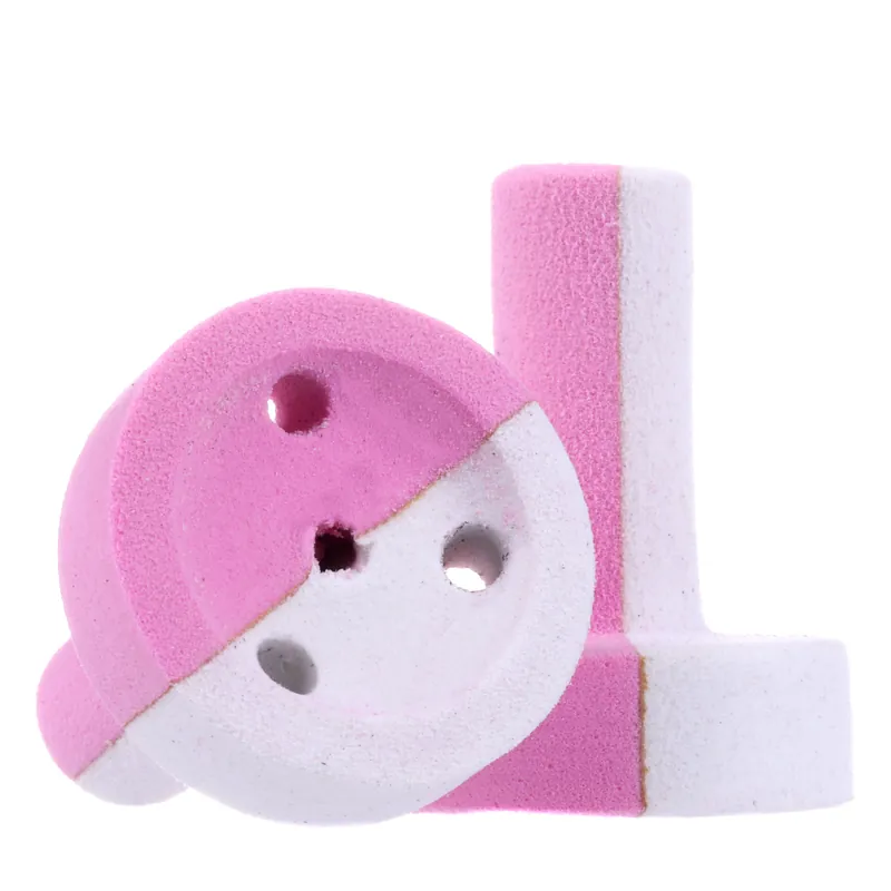 Hareline Foam Offshore Popper Heads Pink & White-                                                                                                                                                                                                                        small
