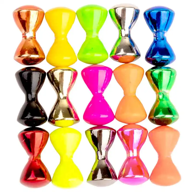 Brass Dumbbell Eyes Rounded Augen-