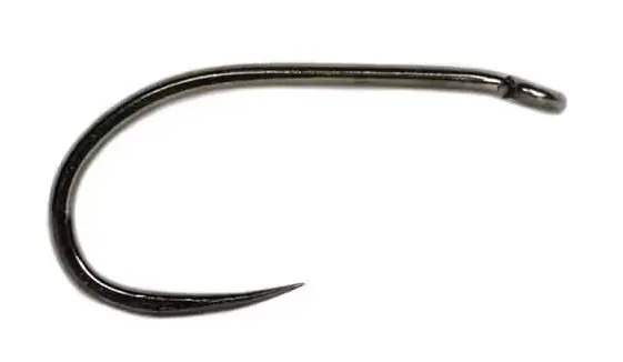 Fulling Mill Haken FM-5027 Grab Gape Heavy Black Nickel 50pc Big Pack Barbless- 8