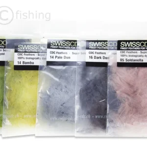 SwissCDC CDC Feathers Super Select Federn 100% biologisch gefärbt-